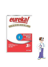 Eureka Vacuum Bags Style L  Canister 965 3pk